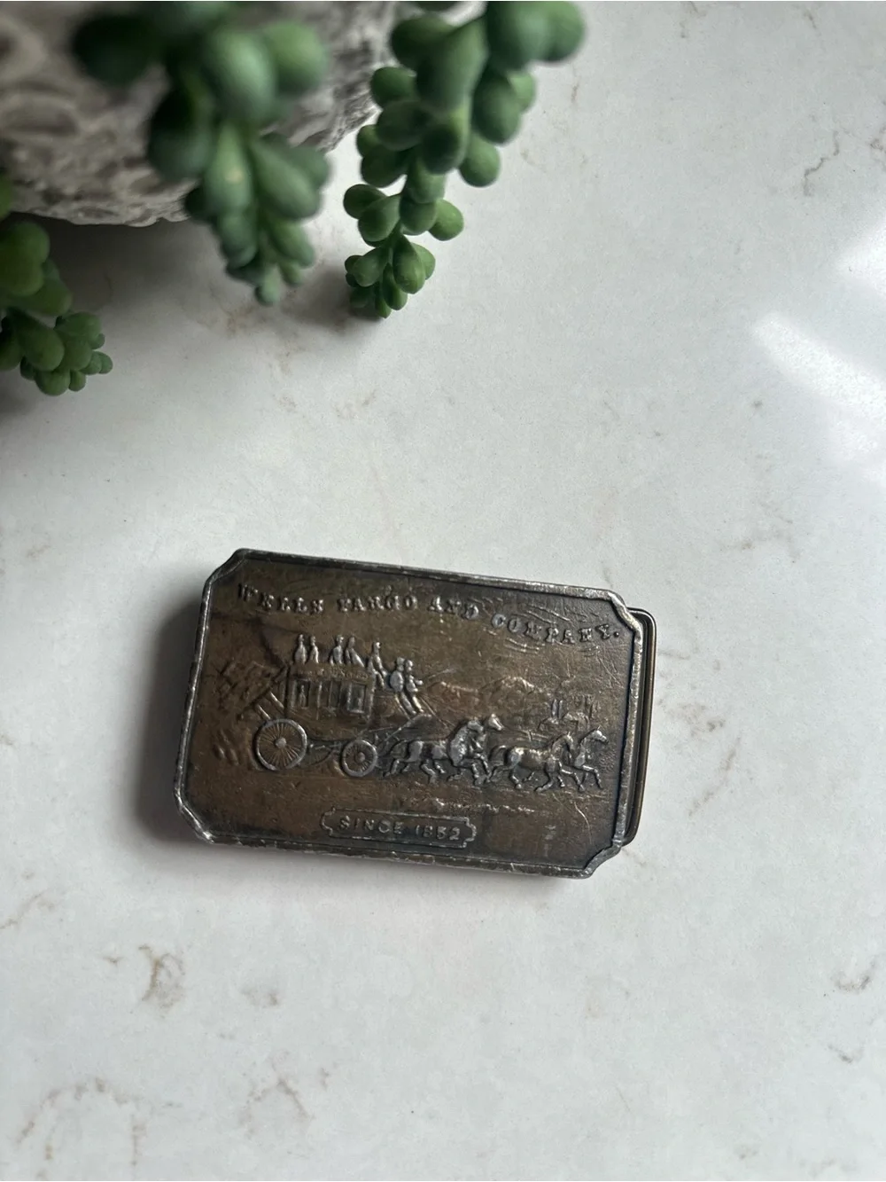 Wells Fargo Vintage Belt Buckle